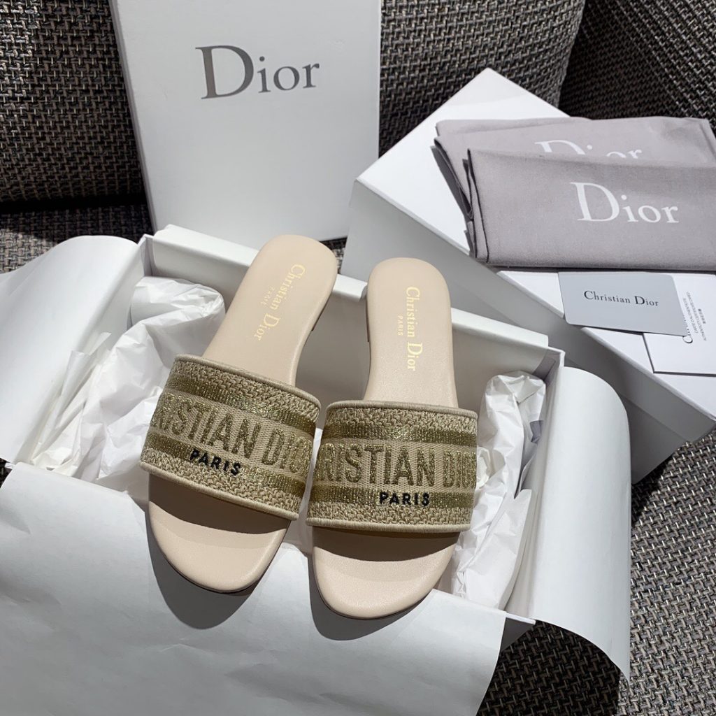 Dior Embroied slides â lvbagsale